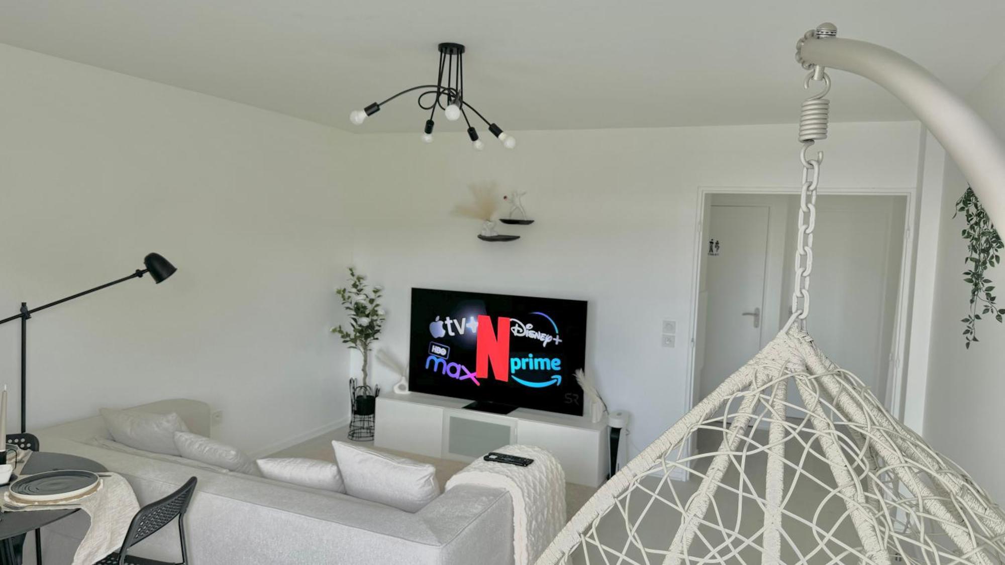 Chic Et Cosy Appartement Epure - T3 Courcouronnes Eksteriør bilde